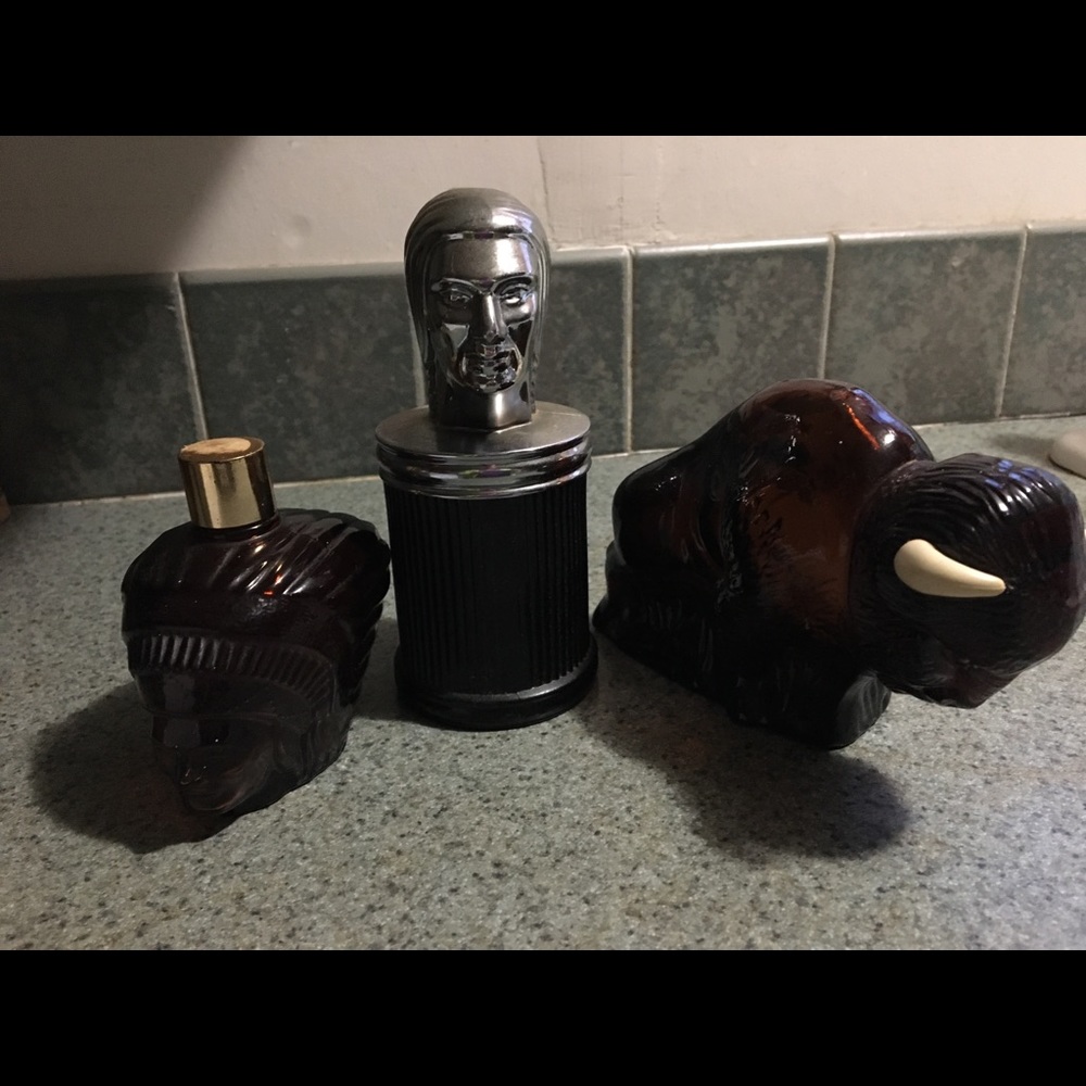 Avon vintage bottles.